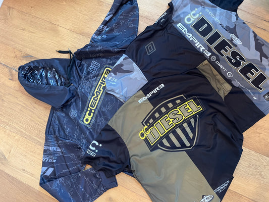 AC Hoodie + 2 Shirts - LARGE